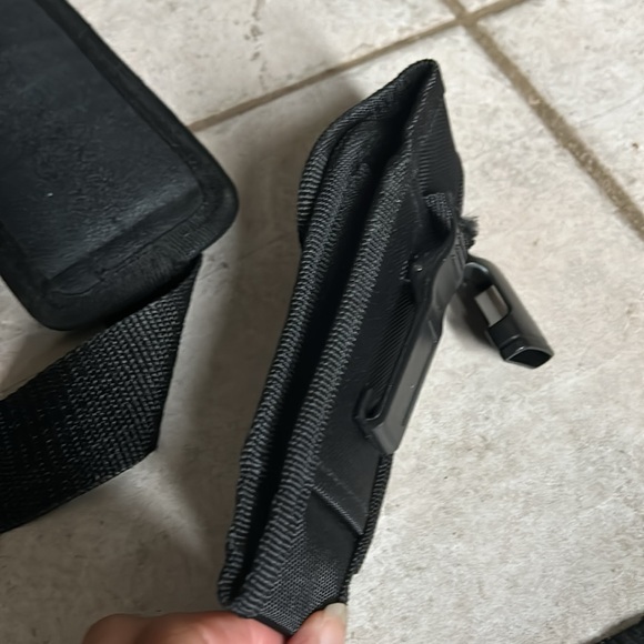 Black Vegan Leather and Nylon Computer Bag/Briefcase-Unused-Excellent Condition - Picture 13 of 15